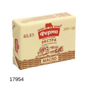 Сливочное масло 82,5 % жирности 200 g