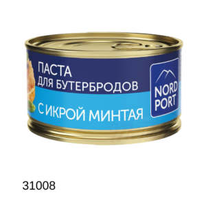 Паста для бутербродов с икрой минтая 130 G