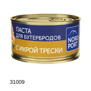 Паста для бутербродов с икрой трески 130 G