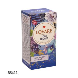 Lovare-1001 Nights - чай со вкусом винограда, в пакетиках