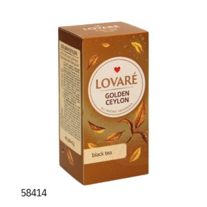 Lovare-Golden Ceylon - черный чай в пакетиках