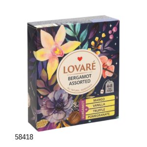 Lovare- чайный набор с 4 различными сортами черного чая в пакетиках.