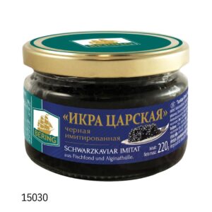 Черная имитированная икра "Икра Царская" 220g
