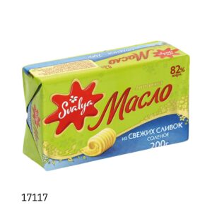 Сливочное масло 82% жирности, cолёное 200g