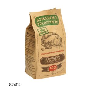 Гренки из ржаного хлеба с томатом и базиликом