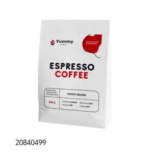 Мелкомолотый кофе эспрессо, смесь, 80 Бразилия + 20 Эфиопия 200 g