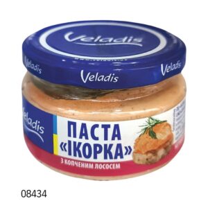 "Икорка" - паштет с икрой сельди и кусочками копченого лосося