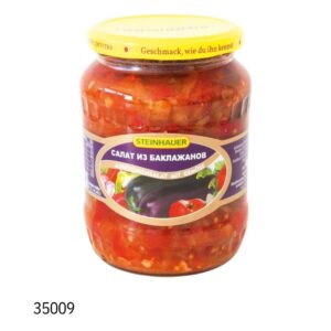 Салат из баклажан с овощами
