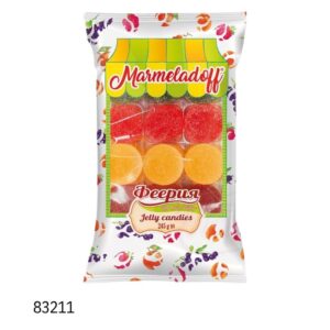 Мармелад желейный "Feeria" с фруктовыми ароматами