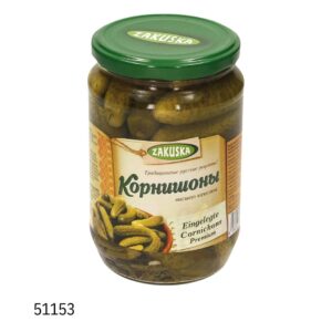 Маринованные корнишоны премиум-класса