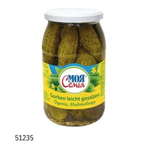 "MOJA SEMJA" Огурцы малосолённые